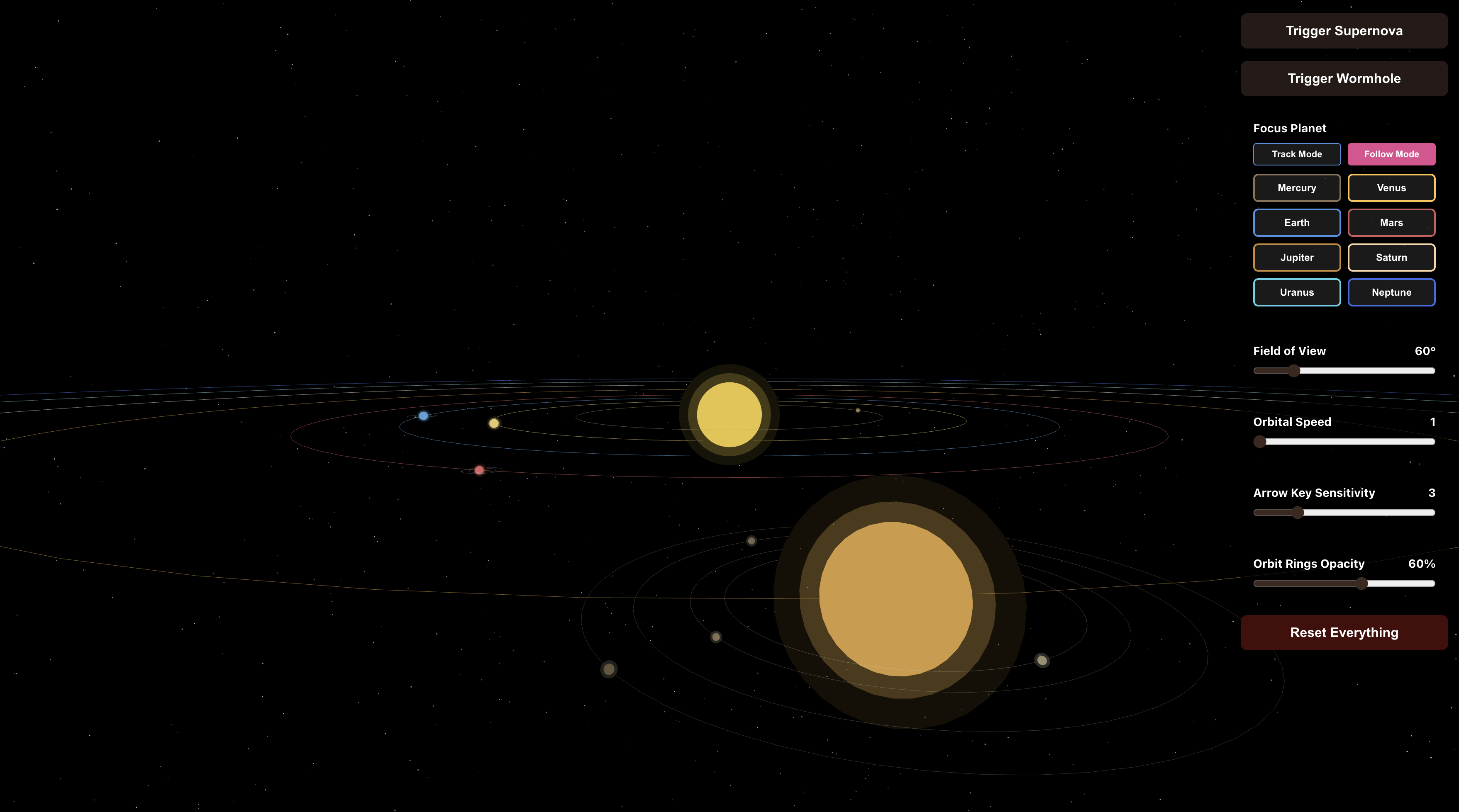 Solar System Simulator